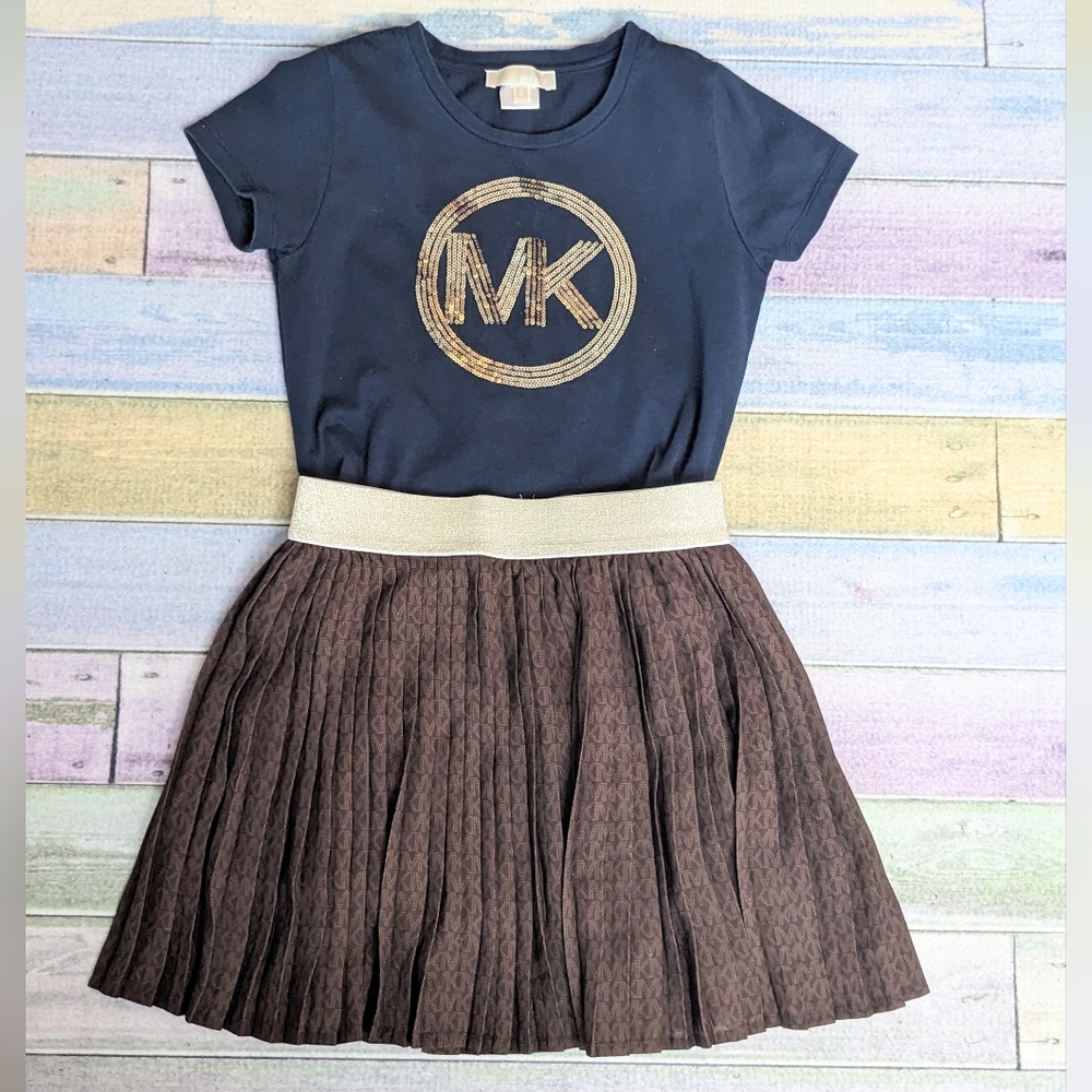 Michael Kors Girls Skirt & Shirt